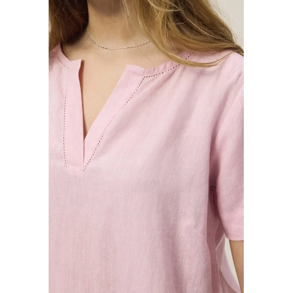 Alexia Shirt - Rose Melange