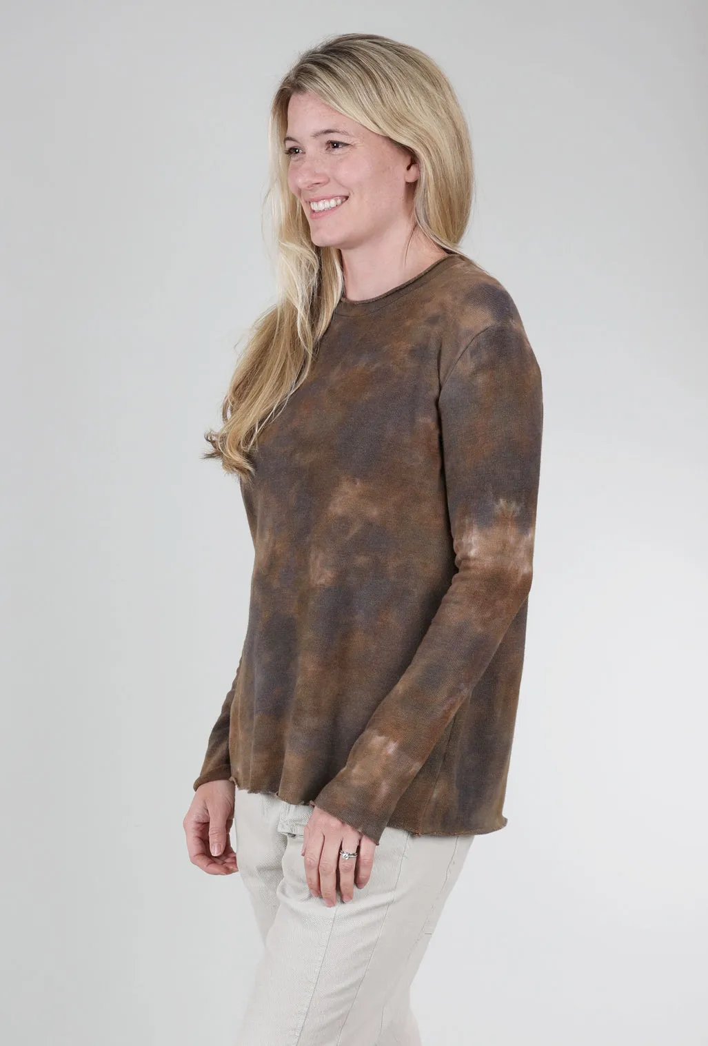 Cozy Smoosh Top, Khaki