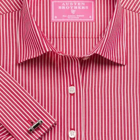 Made 2 Order - Red Mayfair Stripe Poplin