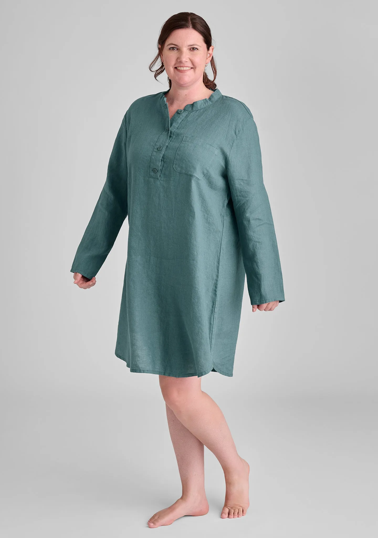 Nightshirt - Linen Dress