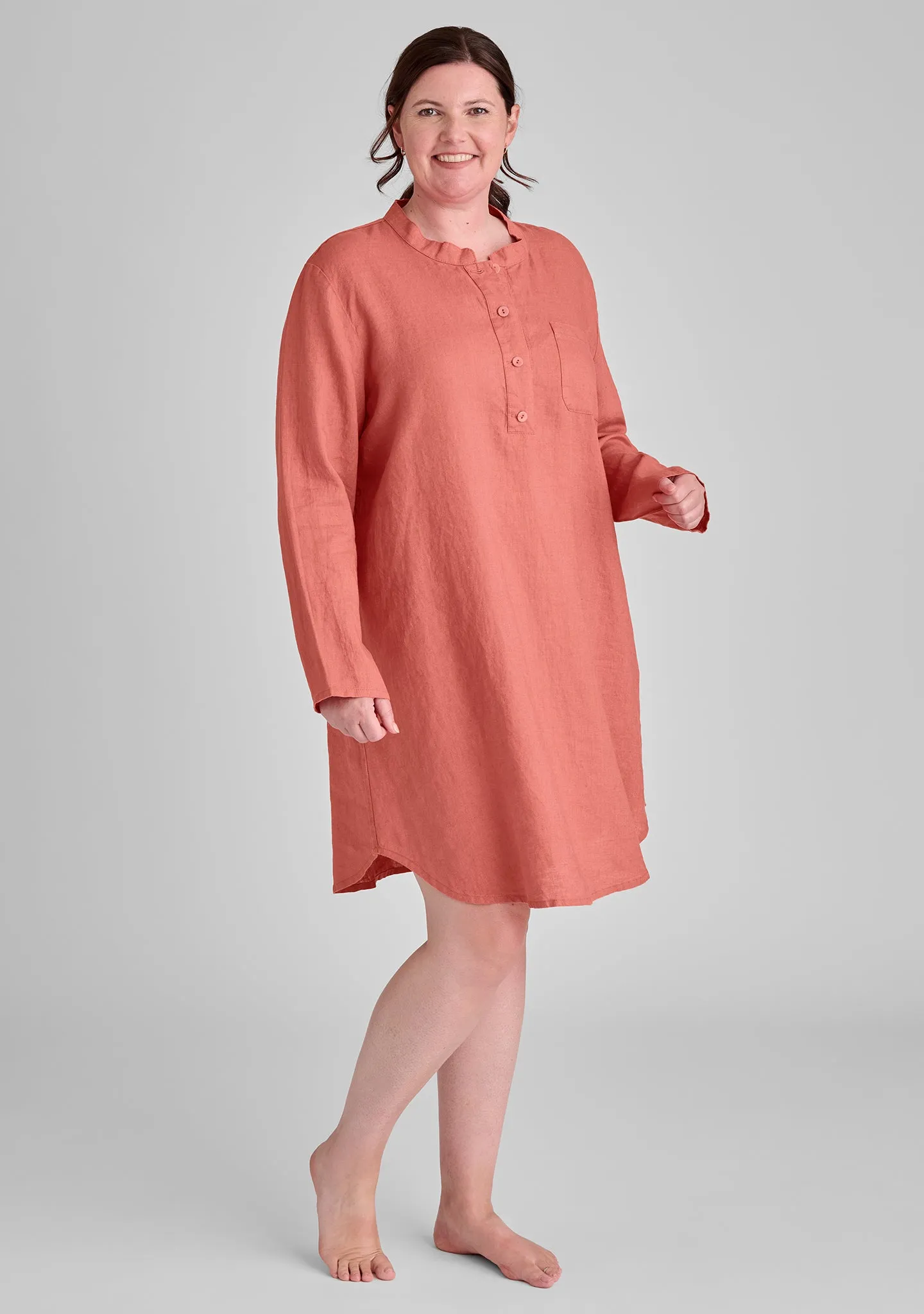 Nightshirt - Linen Dress