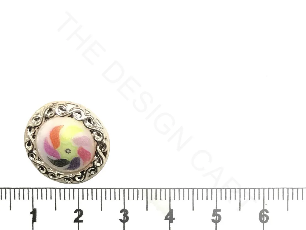 Off White Design 10 Acrylic Buttons