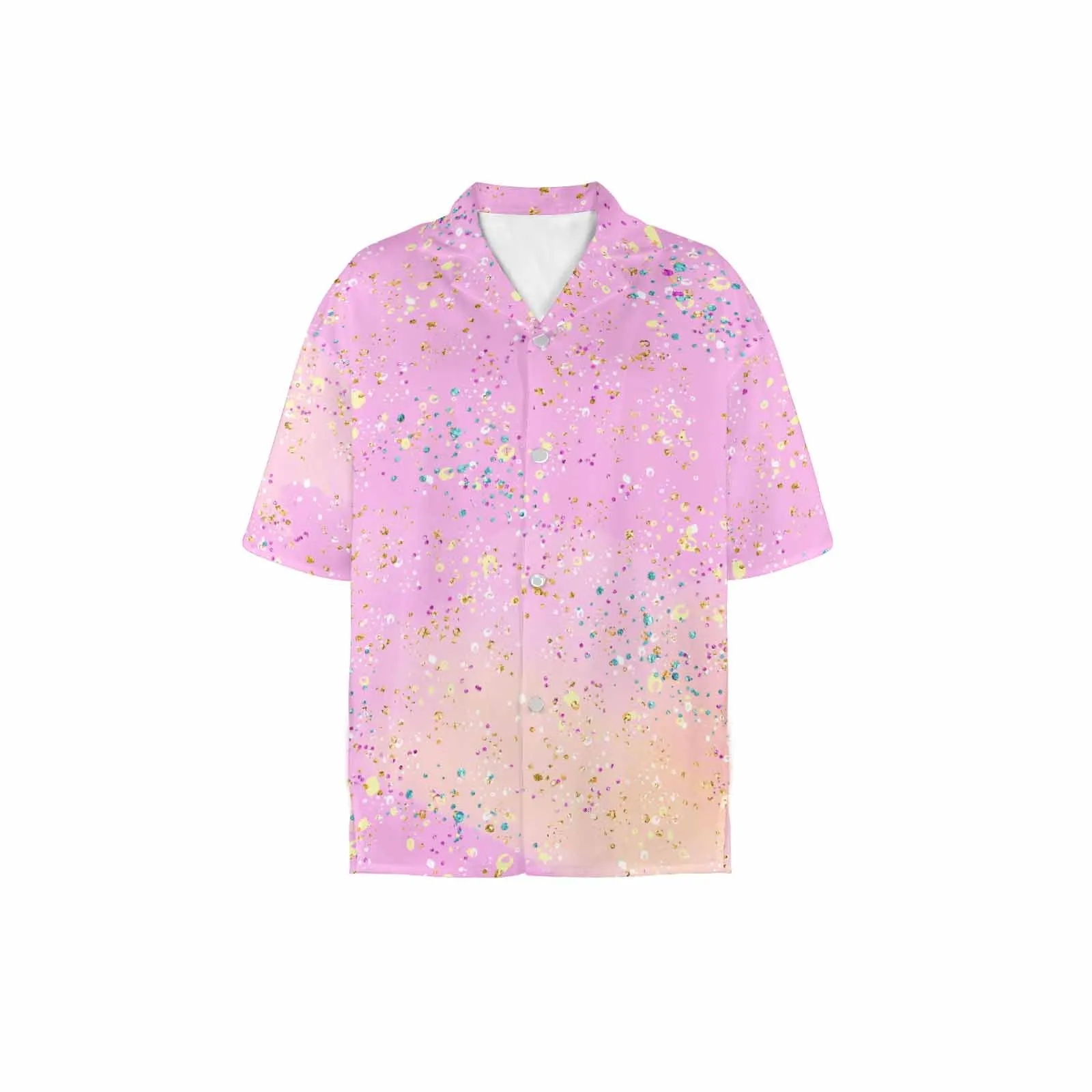 Pink Splash Women's Hawaiian Shirt