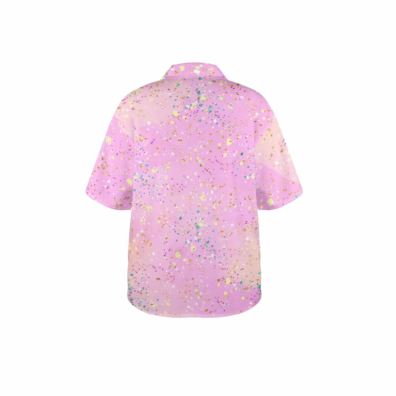 Pink Splash Women's Hawaiian Shirt
