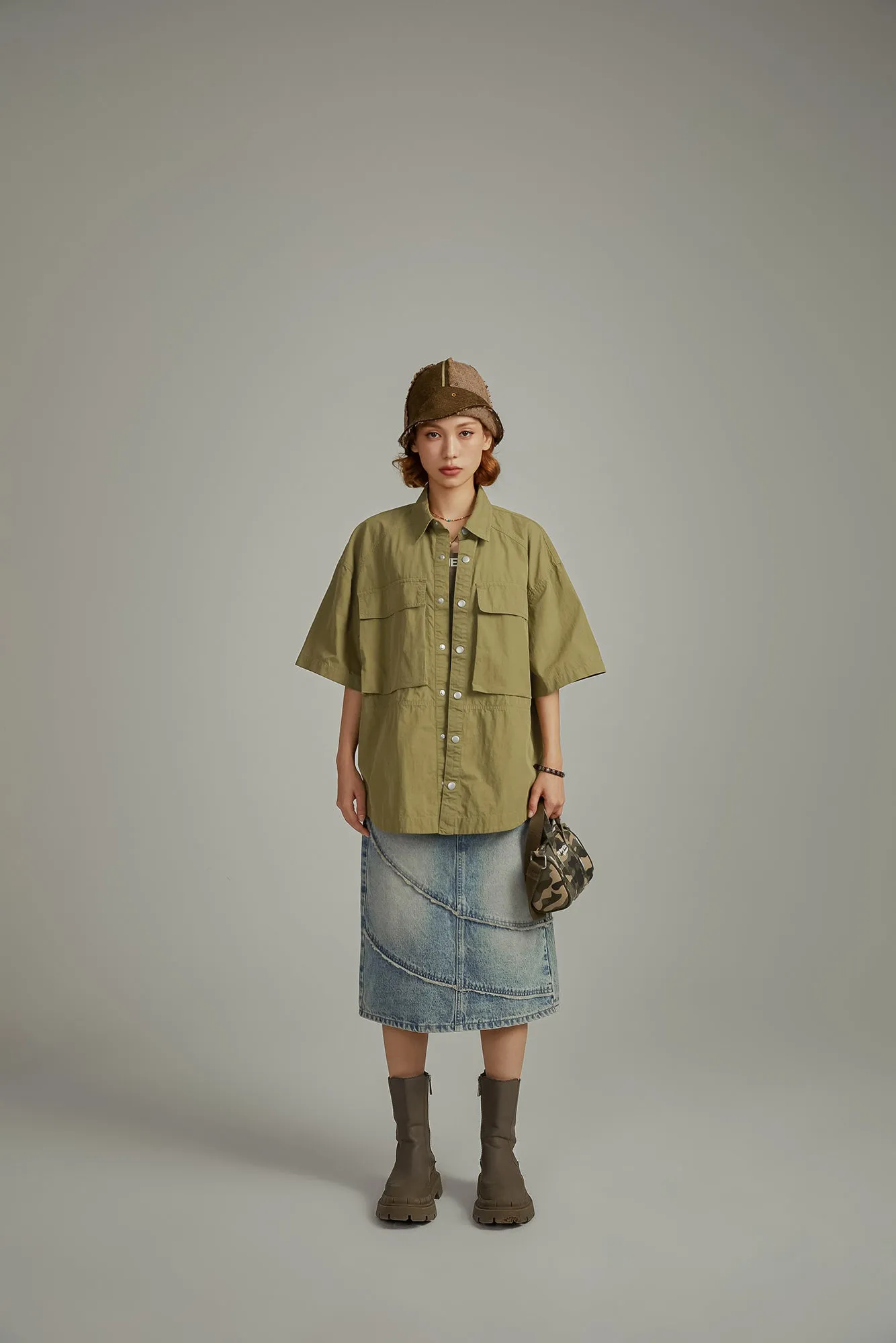 Pocket Loose Fit Shirt