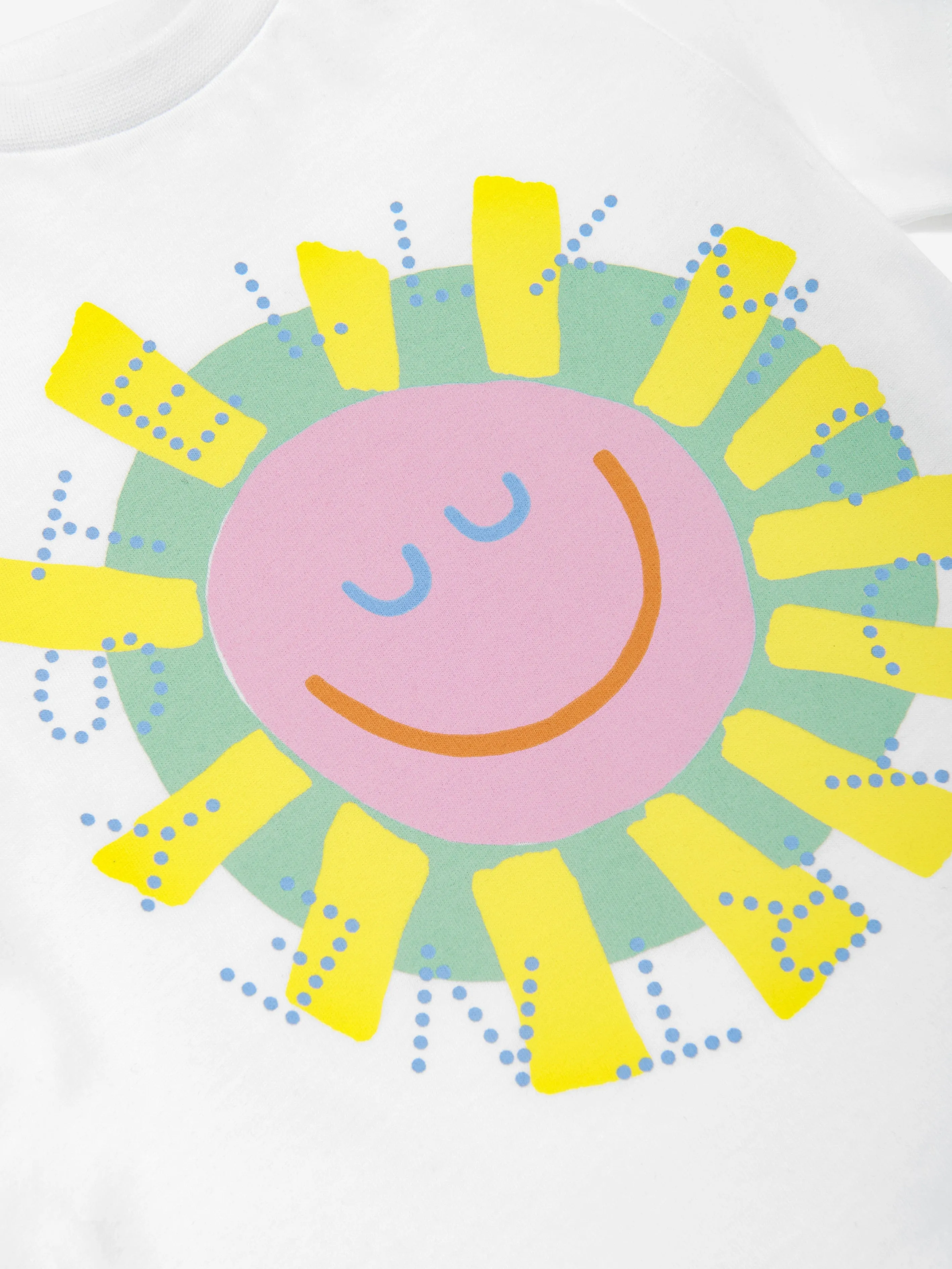 Stella McCartney Baby Girls Sunshine T-Shirt in White