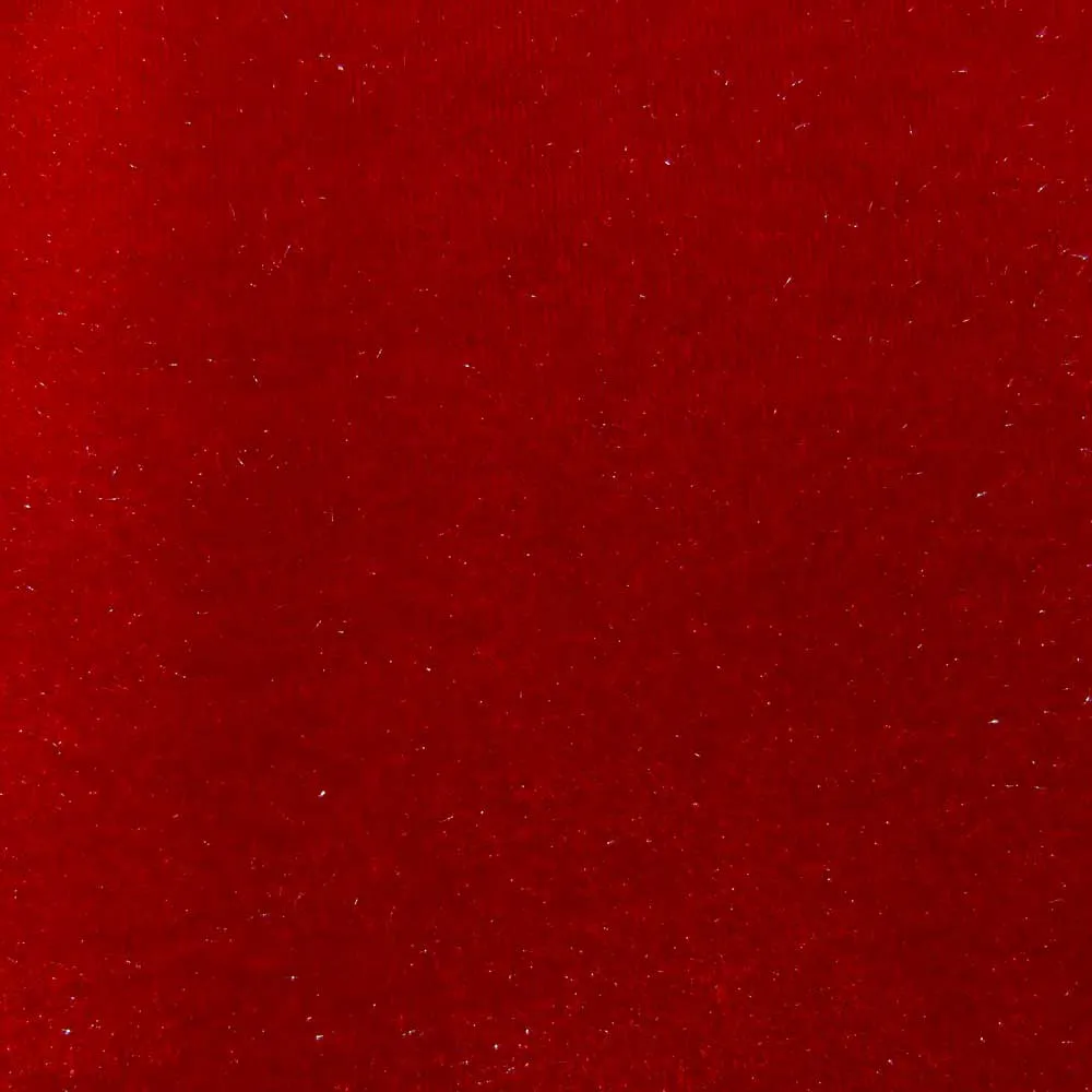 Stretch Velvet 4-Way - Red