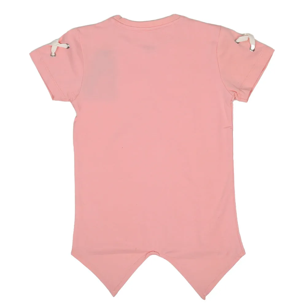 Teens Girls T-Shirt Spread - Pink