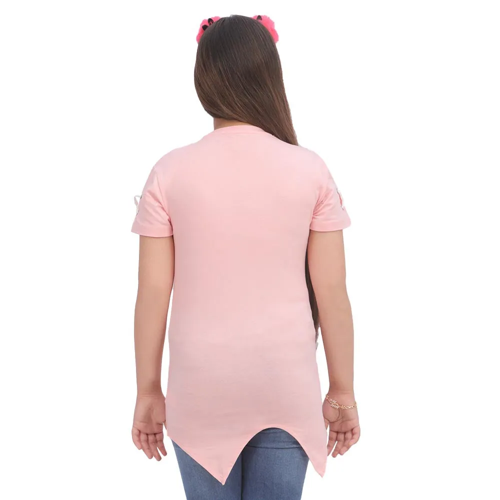 Teens Girls T-Shirt Spread - Pink