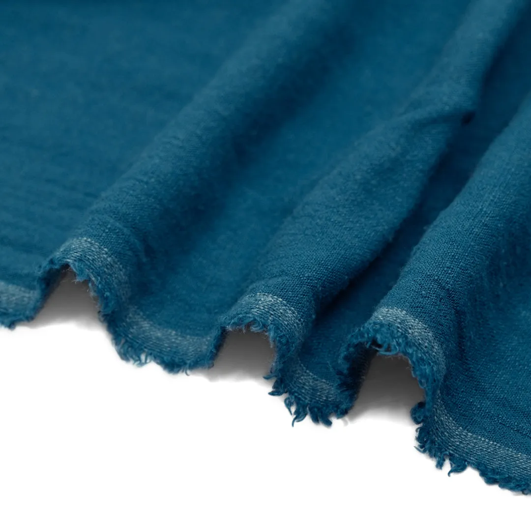 Viscose Linen Noil - Lagoon
