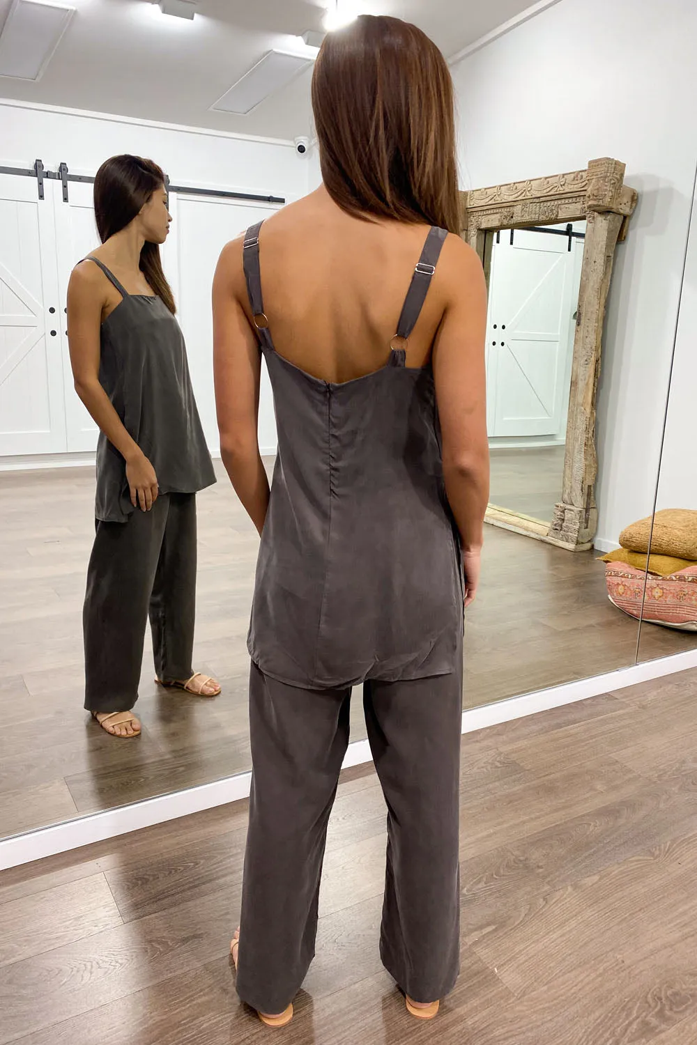 Xanthia Cupro Top