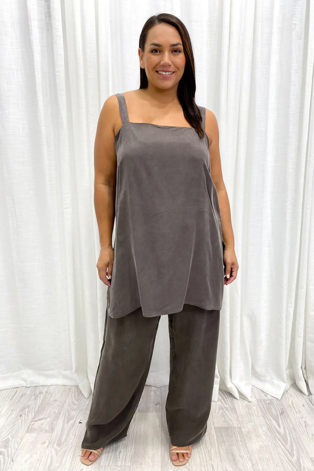 Xanthia Cupro Top